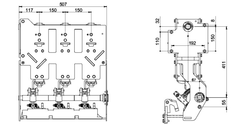 GIS Cabinet Circuit Breakers (WLV Series)插图5