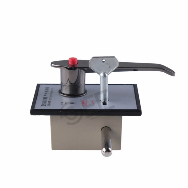 Indoor Medium Voltage Electromagnetic Lock Handle Switch Cabinet Door Lock - Image 4