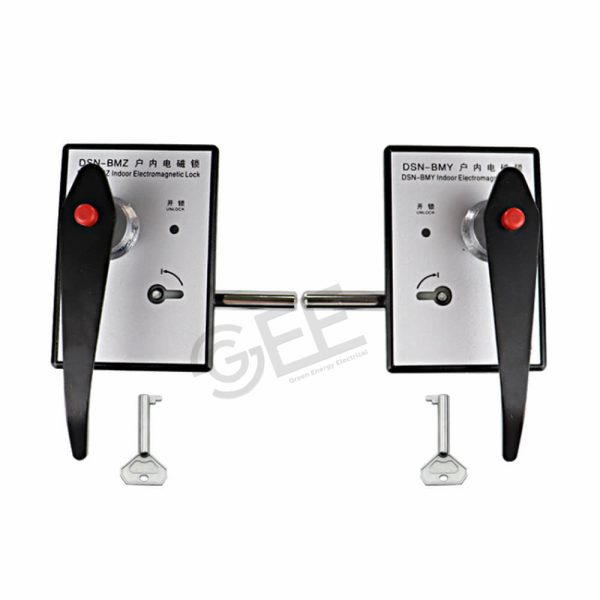 Indoor High Voltage Electromagnetic Lock Handle Switch Cabinet Door Lock插图4