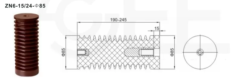 ZN6-15/24-Φ85 Epoxy resin insulators插图1