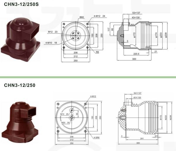 12KV Indoor Epoxy resin contact box for high voltage switchgear插图4