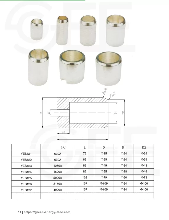 3150A Male Contact for Vacuum Circuit Breaker插图1