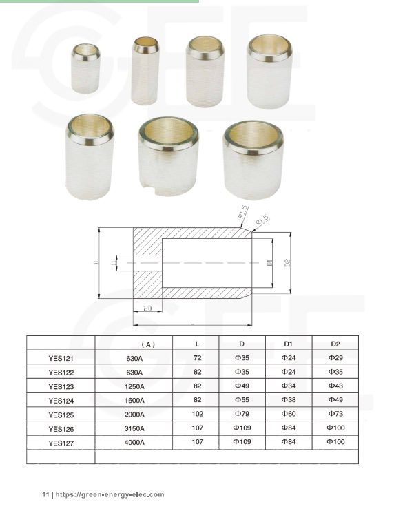 3150A Male Contact for Vacuum Circuit Breaker插图