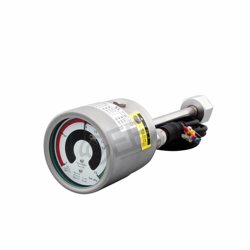 SF6 Gas Density Meter 60mm Ring Main Unit / Gas Insulated Cabinet Sulfur Hexafluoride Air Pressure Monitoring Alarm Barometer - Image 3