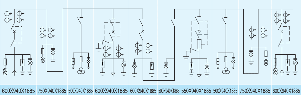 XGNX-12 Miniaturization RMU switchgear插图3
