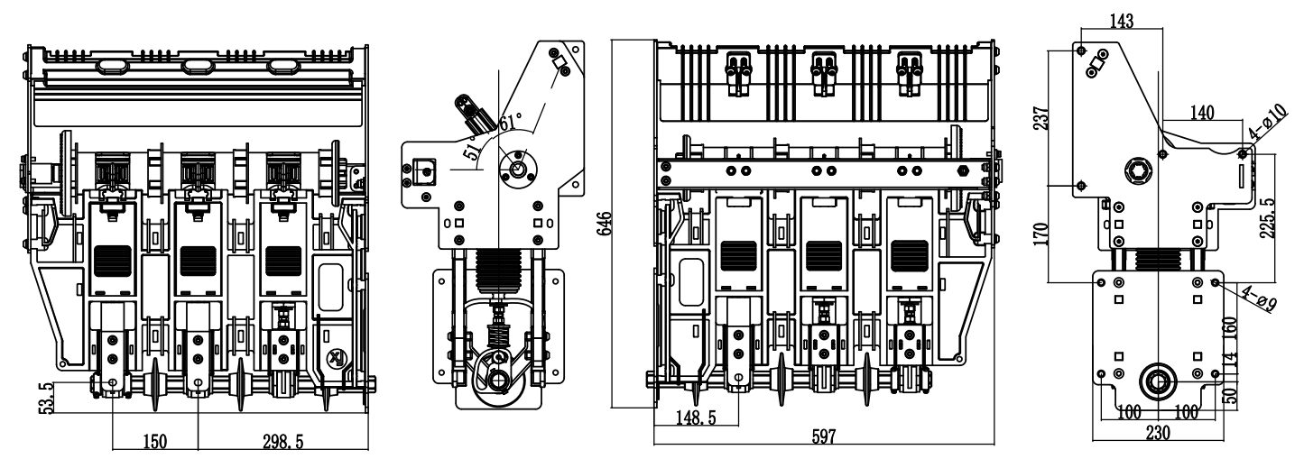 Environmentally Friendly VCB GHV-12/630/3插图
