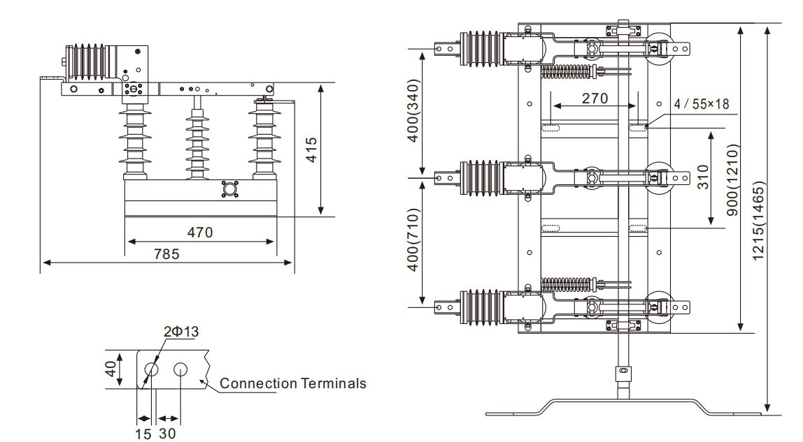 FZW32 Outdoor Medium Voltage Vacuum Load Break Switch: Unparalleled Performance and Reliability插图