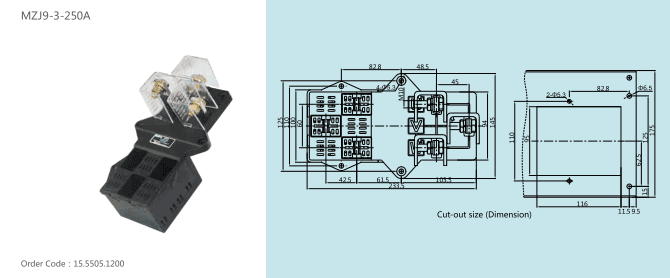 MZJ9 Side Outlet Adapter插图2