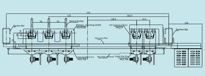 MZJ9 Side Outlet Adapter插图1