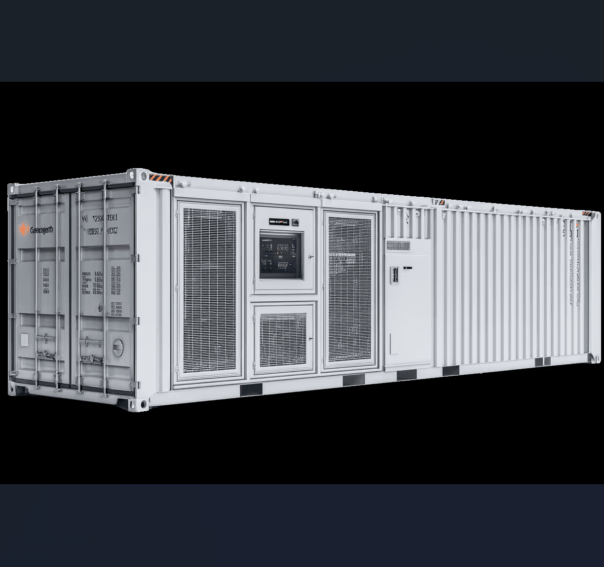 Air cooled Bitcoin Mining Container